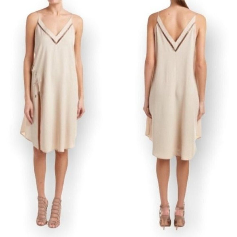Free People Nude Color Slip Style Dress